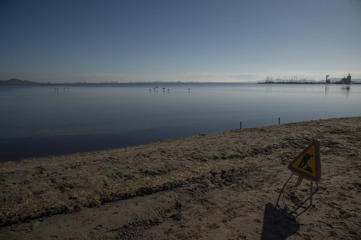 Fotos Comienzan Las Obras Para Instalar Un Balneario En La Playa De